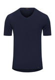 73185 Natural Function Short Sleeve V-Neck Shirt - 1610 Deep Navy