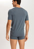 Natural Function V-Neck Tencel Fitted T-Shirt | Black Clay 73185-2584