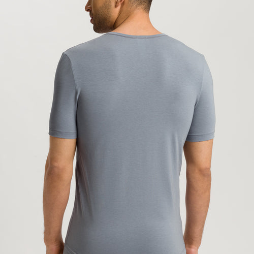 Natural Function V-Neck Tencel Fitted T-Shirt | Cliff Grey 73185-2680