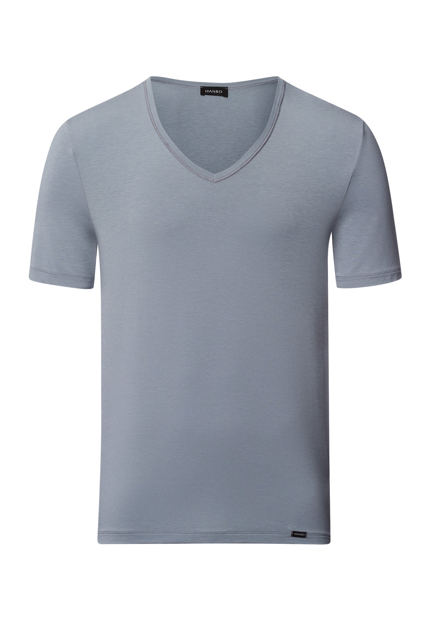Natural Function V-Neck Tencel Fitted T-Shirt | Cliff Grey 73185-2680