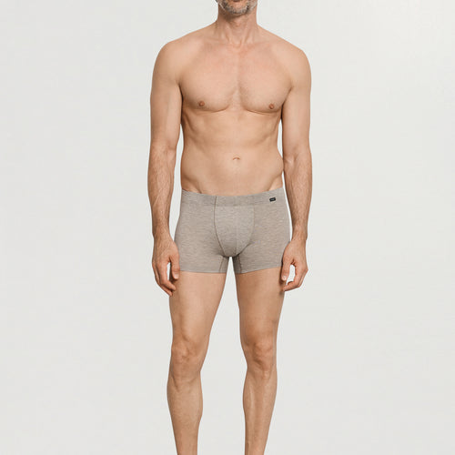 Casuals Single Jersey Boxer Briefs | Hazelnut Melange 73206-3115