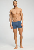 Casuals Single Jersey Boxer Briefs | Tanzanite Melange 73206-3133