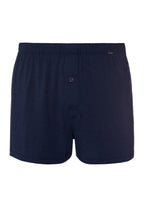 Casuals Single Jersey Boxers With Button Fly | Deep Navy 73207-1610
