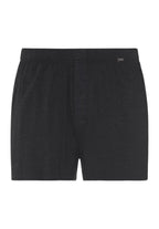 Casuals Single Jersey Boxer With Button Fly | Charcoal Melange 73207-3132