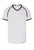 73213 Pierre S/SLV SHIRT V-NECK - 101 White