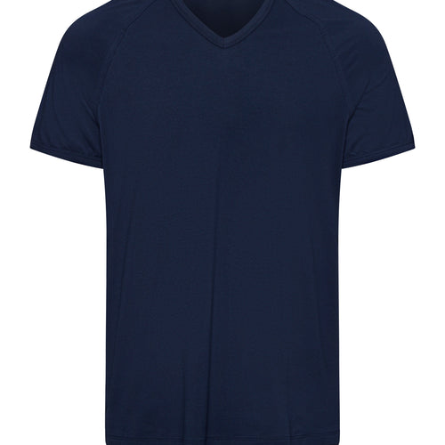 73213 Pierre Short Sleeve Shirt V-Neck - 1610 Deep Navy