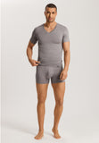 73229 Harry Short Sleeve Shirt V-Neck - 2686 Nordic Grey