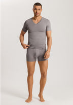 73229 Harry Short Sleeve Shirt V-Neck - 2686 Nordic Grey