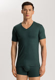 73229 Harry Short Sleeve Shirt V-Neck - 2743 Laurel