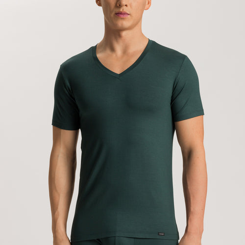 73229 Harry Short Sleeve Shirt V-Neck - 2743 Laurel