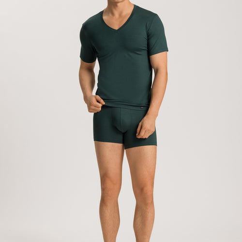 73229 Harry Short Sleeve Shirt V-Neck - 2743 Laurel