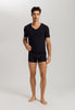 Clean Cut Seamless V-Neck T-Shirt | Black 73251-019