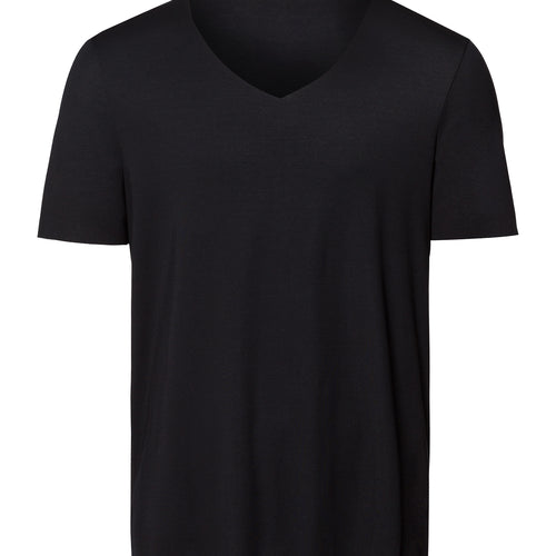 Clean Cut Seamless V-Neck T-Shirt | Black 73251-019