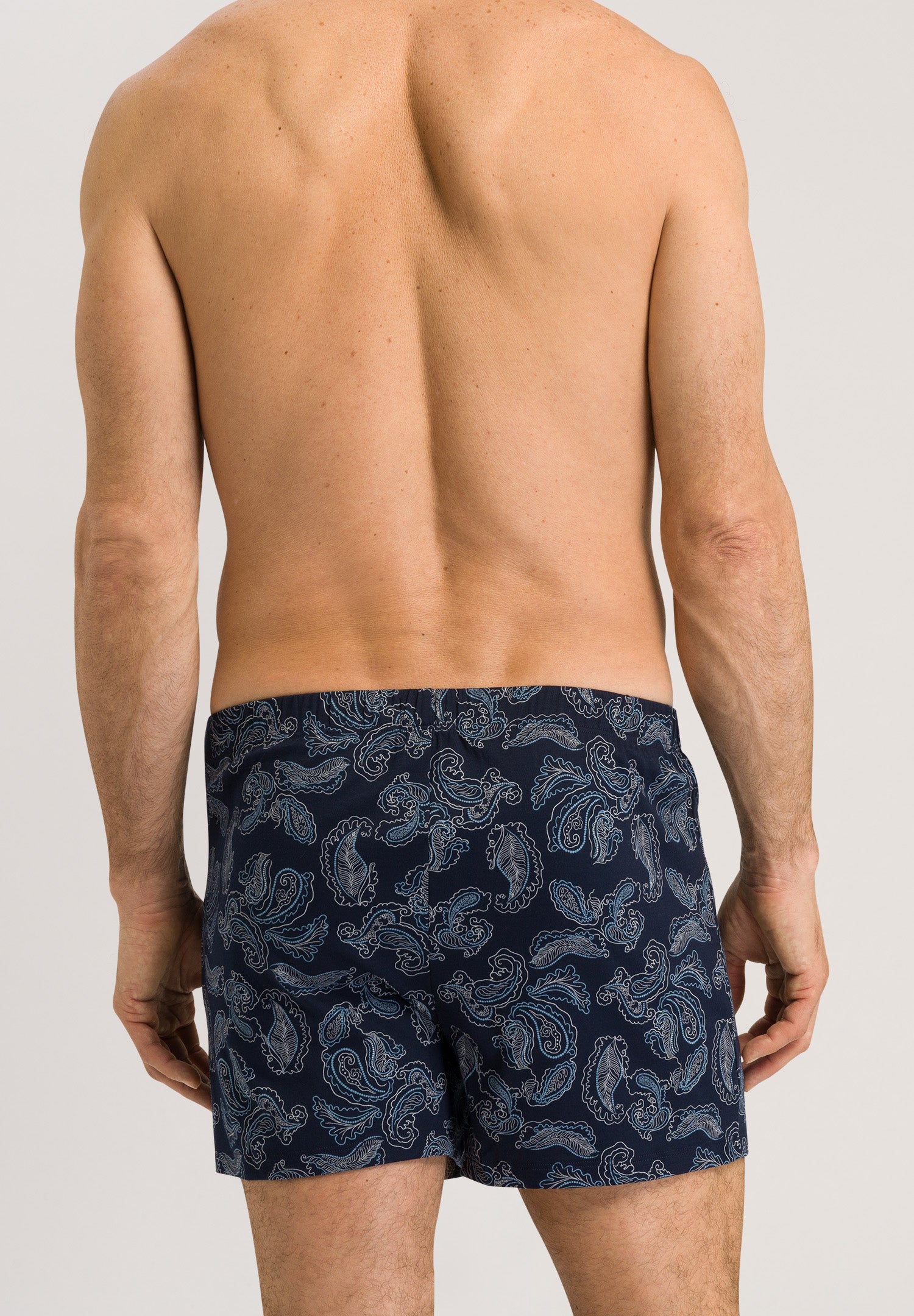 73290 Fancy Jersey KNIT BOXERS - 2381 Wavey Paisley