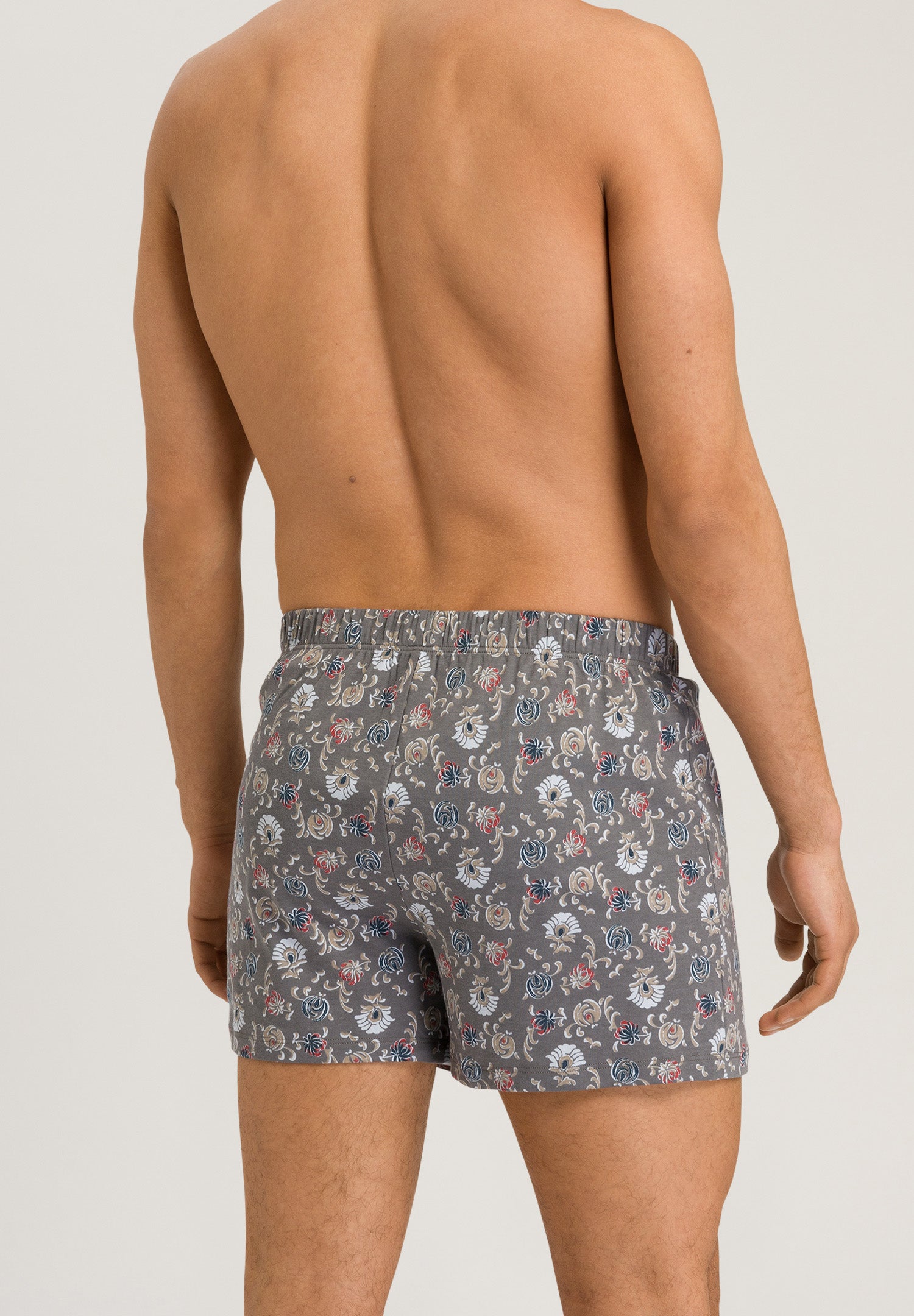 73290 Fancy Jersey KNIT BOXERS - 2382 Pure Botany Print