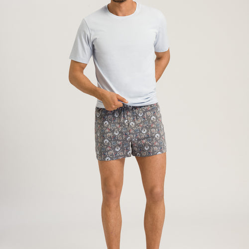 73290 Fancy Jersey KNIT BOXERS - 2382 Pure Botany Print