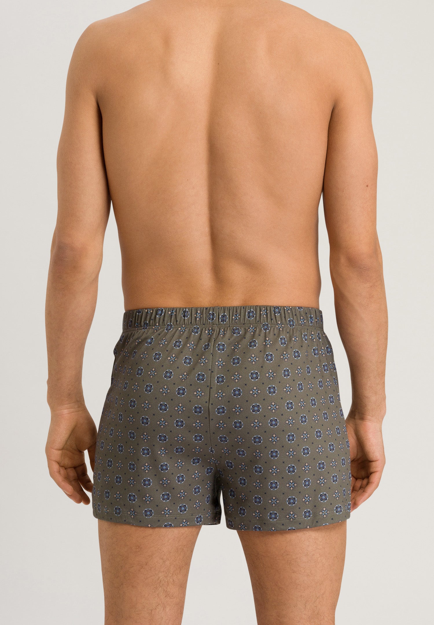 73290 Fancy Jersey KNIT BOXERS - 2396 Antique Minimal