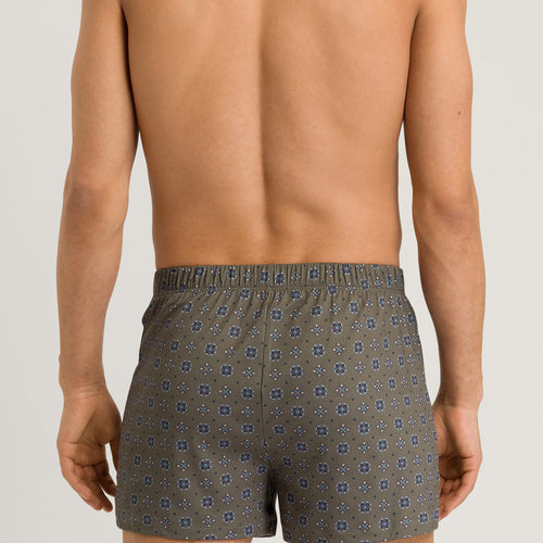 73290 Fancy Jersey KNIT BOXERS - 2396 Antique Minimal