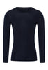 73402 Woolen Silk M Long Sleeve Shirt - 1610 Deep Navy