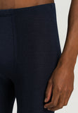 73412 Woolen Silk M Long Leg - 1610 Deep Navy