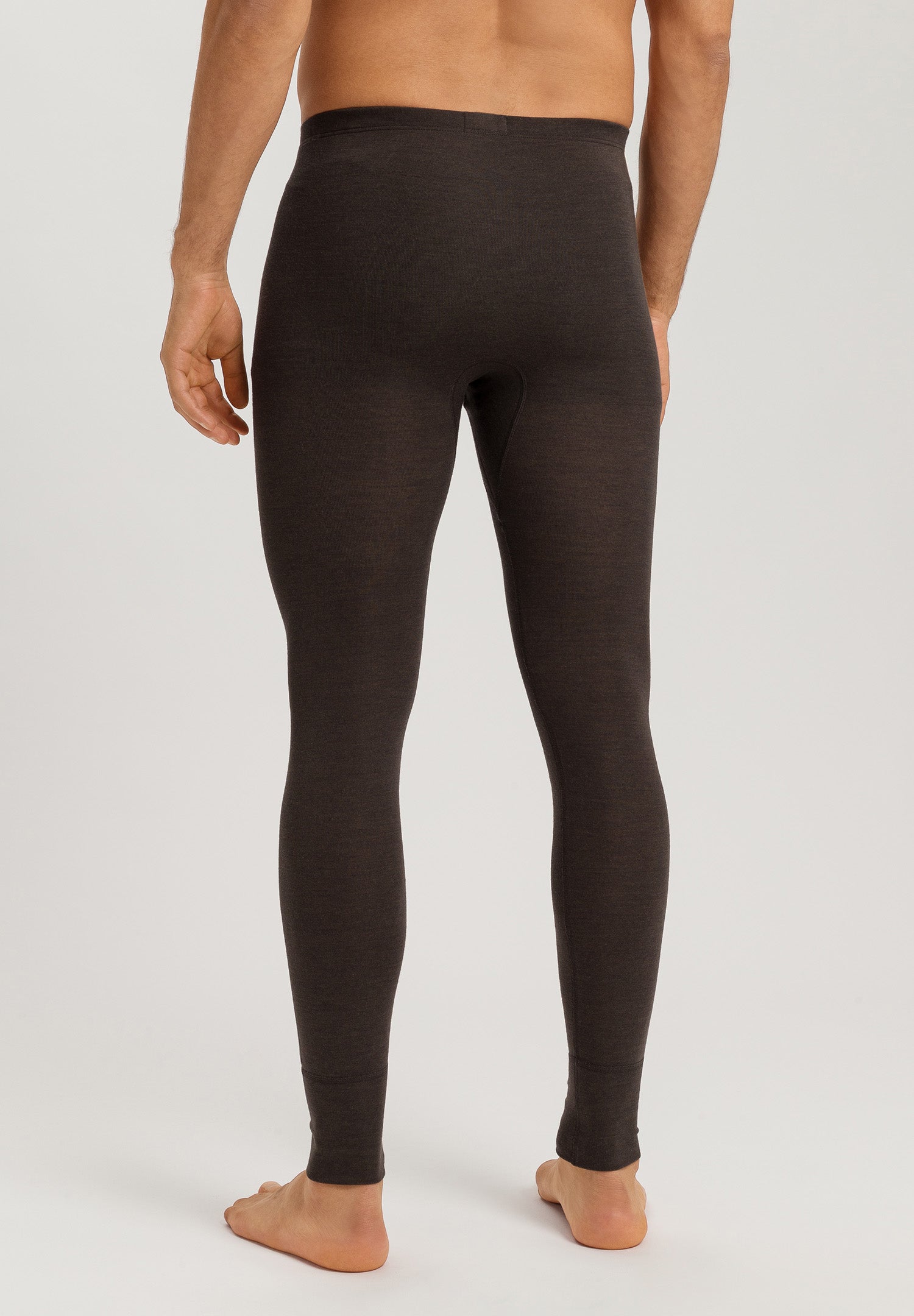 Woolen Silk M Long Leg | Earthy Ink 73412-2147