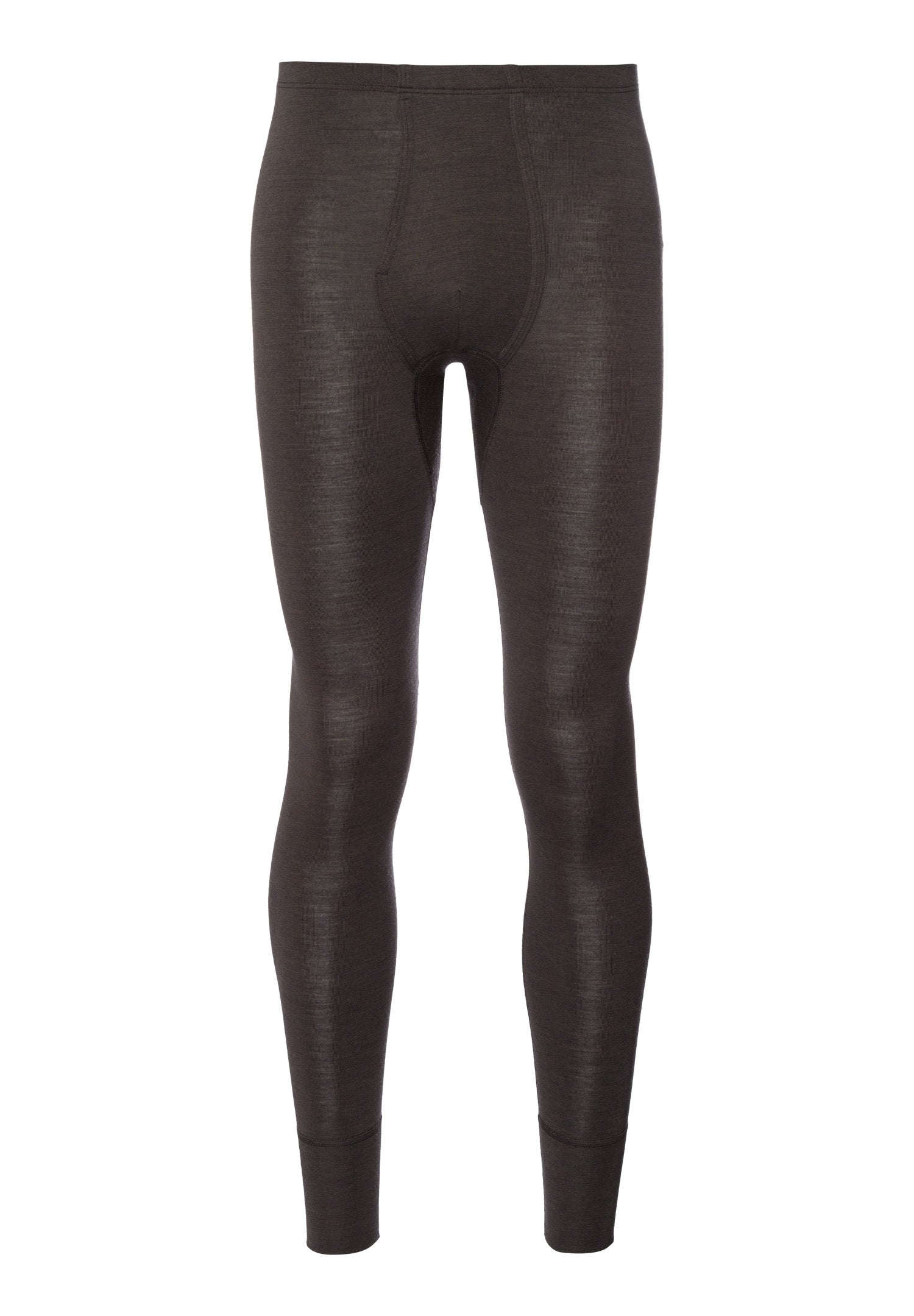 Woolen Silk M Long Leg | Earthy Ink 73412-2147