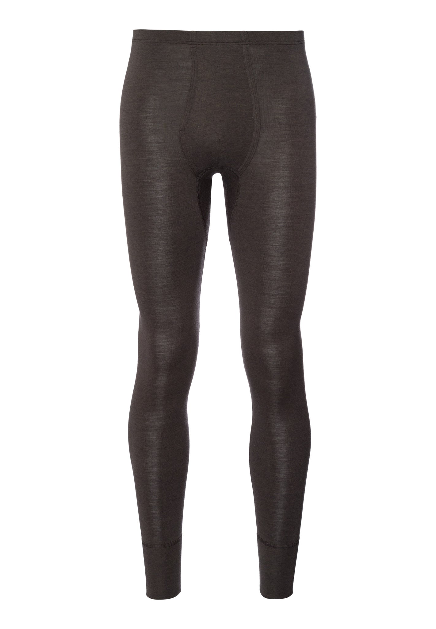 Woolen Silk M Long Leg | Earthy Ink 73412-2147