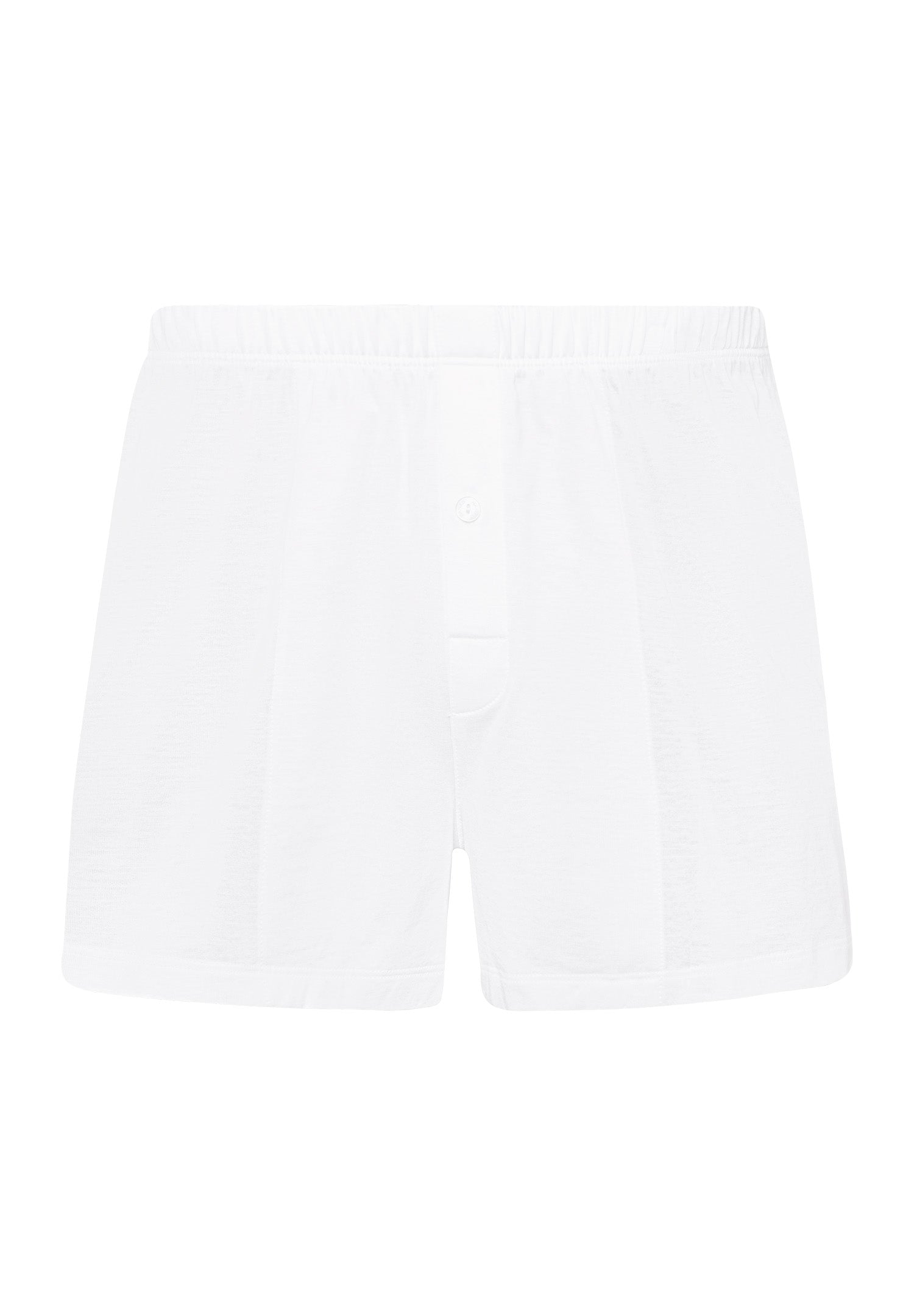73505 Cotton Sporty Knit Boxer With Button Fly - 101 White