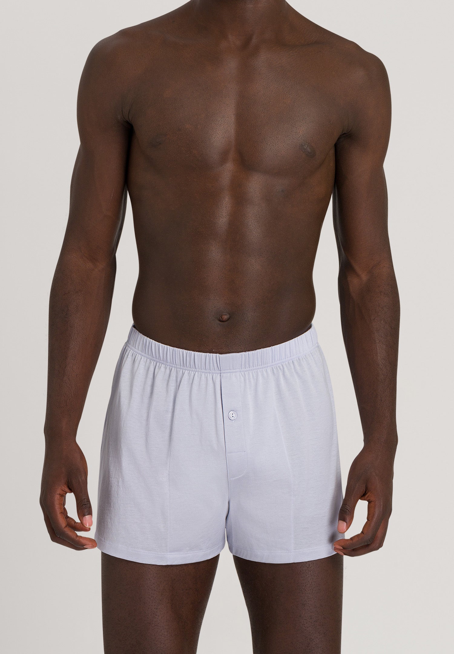 73505 Cotton Sporty Knit Boxer With Button Fly - 1497 Fresh Air