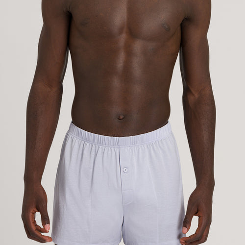 73505 Cotton Sporty Knit Boxer With Button Fly - 1497 Fresh Air