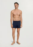 Cotton Sporty Knit Boxer With Button Fly | Deep Navy 73505-1610