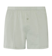 73505 Cotton Sporty Knit Boxer With Button Fly - 2168 Mineral Green