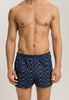 Cotton Sporty Cotton Boxers | Blue Diamonds 73506-3023