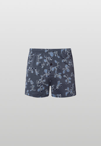 patterned boxers on light grey background