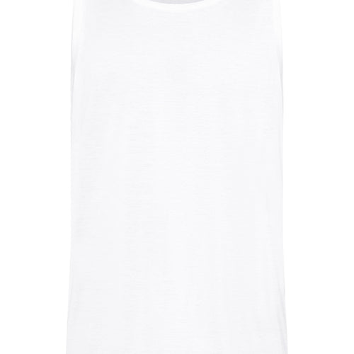 73509 Cotton Sporty Tank Top - 101 White