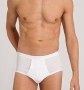 73630 Cotton Pure Full Brief With Fly - 101 White