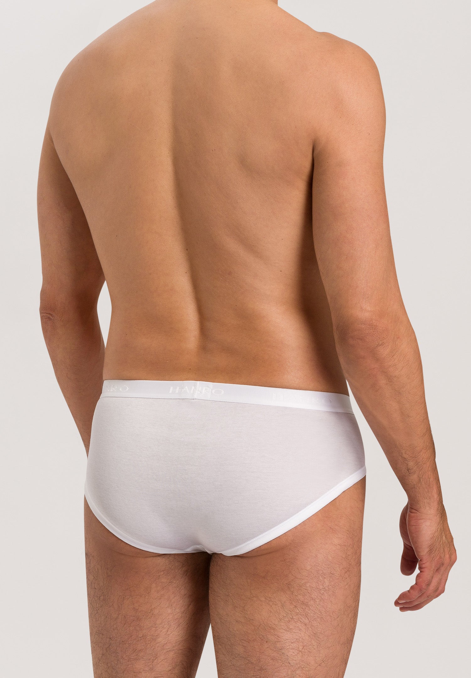 73633 Cotton Pure High Leg Brief - 101 White