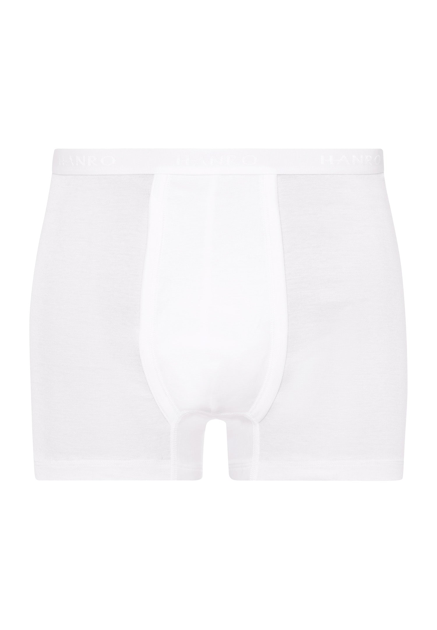 73634 Cotton Pure Boxer Brief With Fly - 101 White