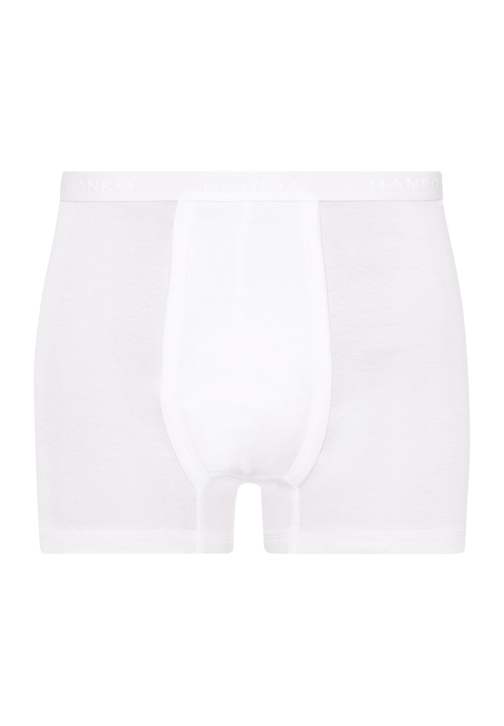 73634 Cotton Pure Boxer Brief With Fly - 101 White