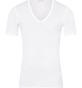73665 Cotton Pure V-Neck T-Shirt - 101 White