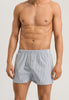 74013 Fancy Woven Boxer - 1249 Light Grey Stripe