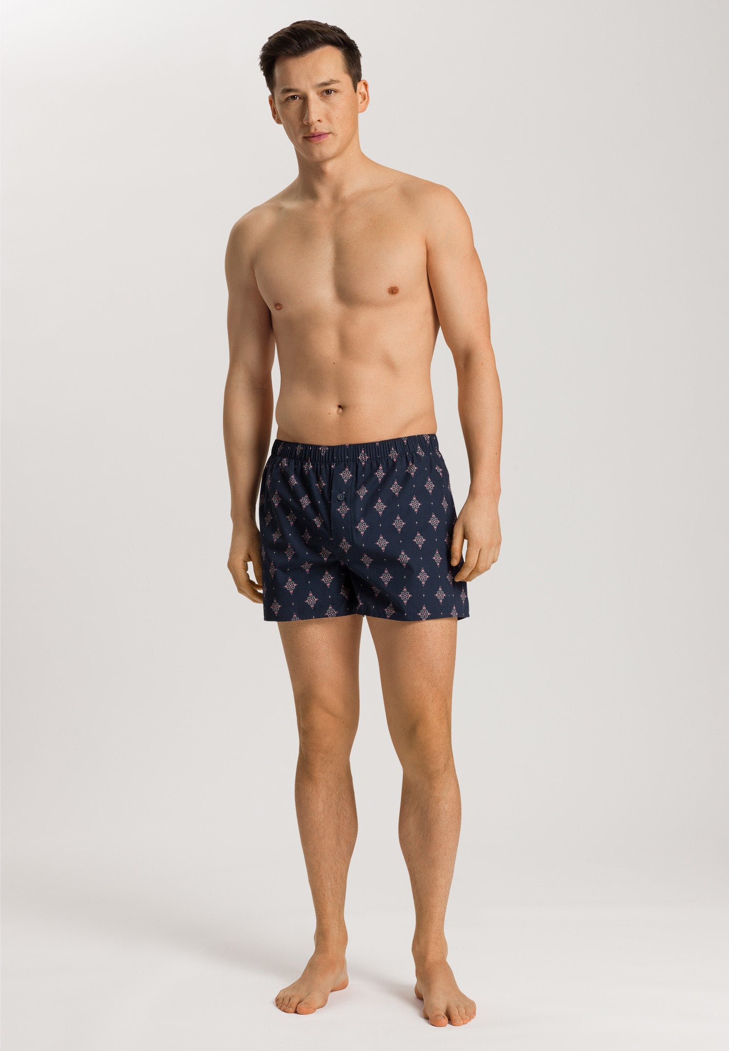 74013 Fancy Woven Boxer - 2195 Dotted Ornament