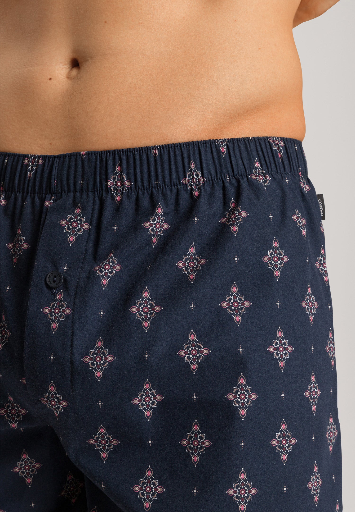 74013 Fancy Woven Boxer - 2195 Dotted Ornament