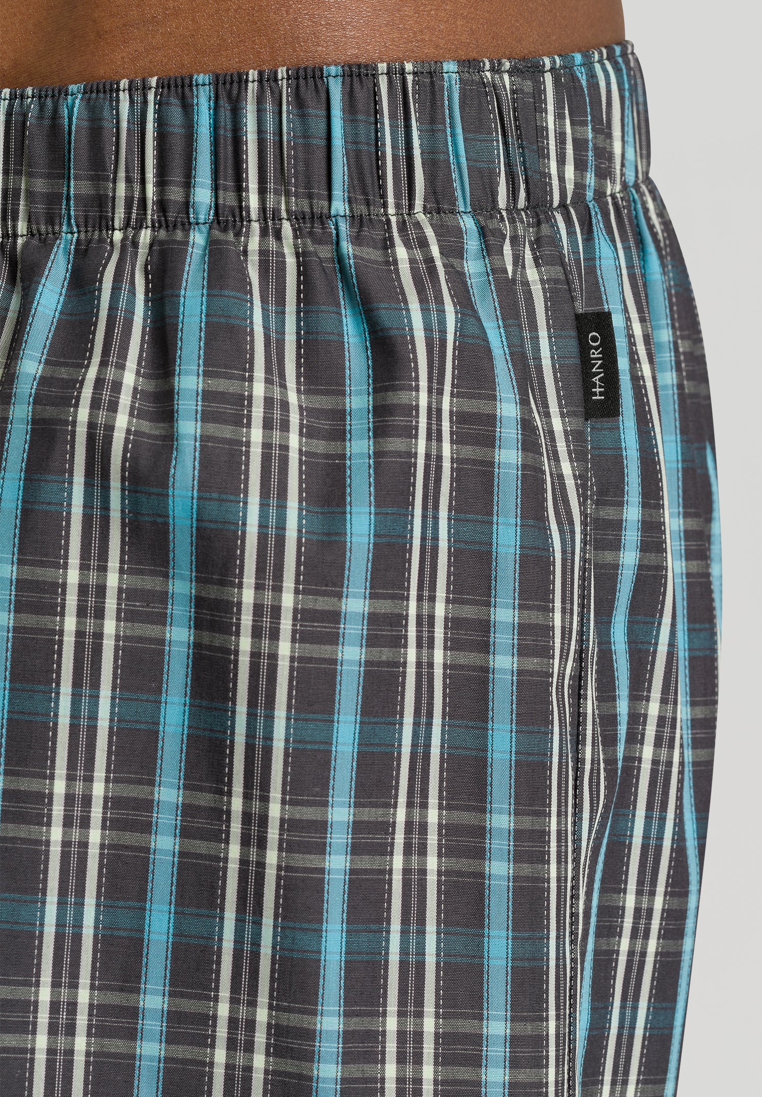 74013 Fancy Woven Boxer - 2970 Arctic Plaid Check