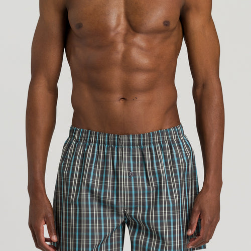 74013 Fancy Woven Boxer - 2970 Arctic Plaid Check