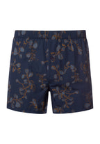 Fancy Woven Boxer | Navy Ink Leaves 74013-3033