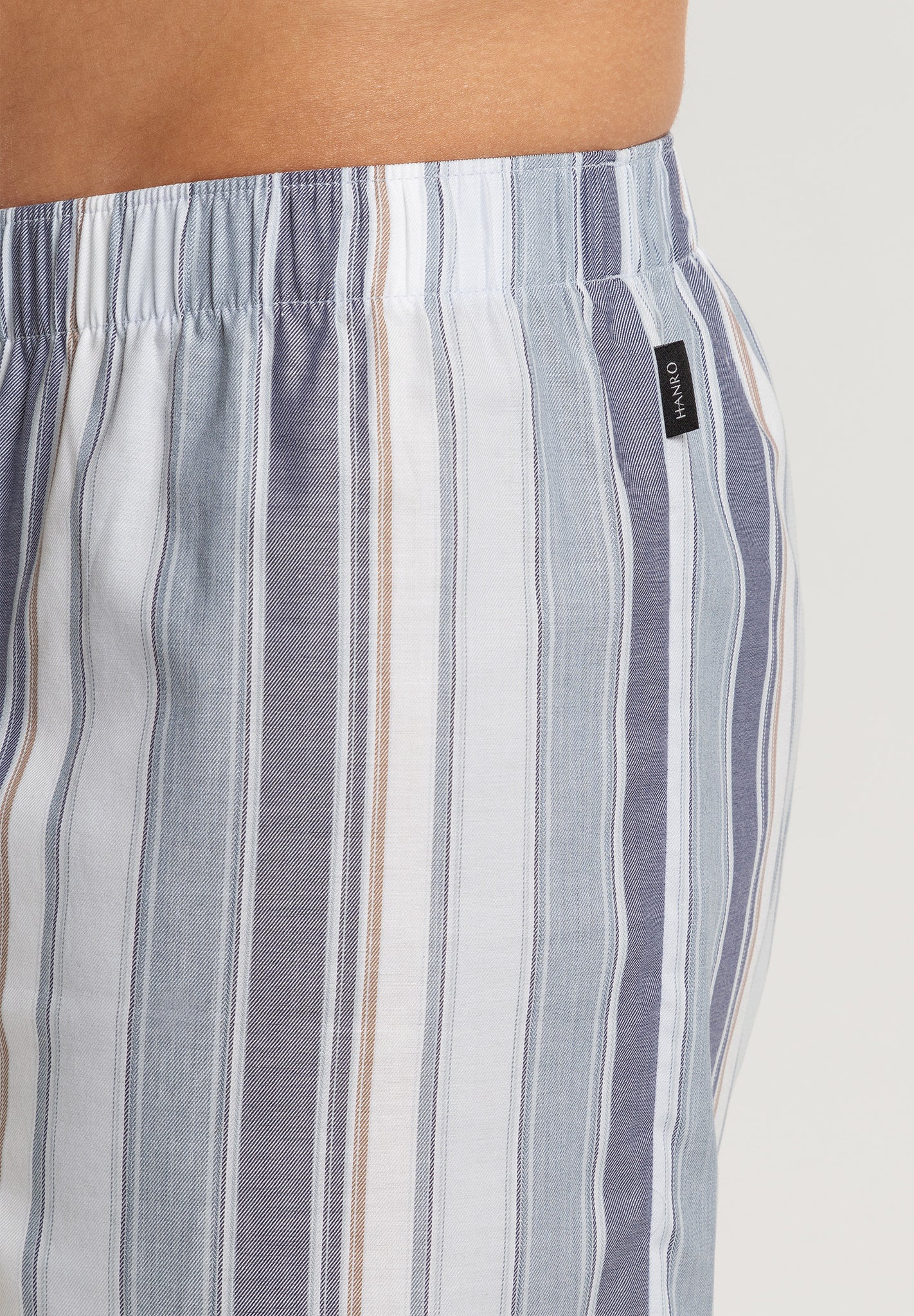 Fancy Woven Boxer | Smokey Blue Stripe 74013-3039