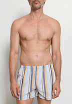 Fancy Woven Cotton Boxer | Sunset Stripe 74013-3109