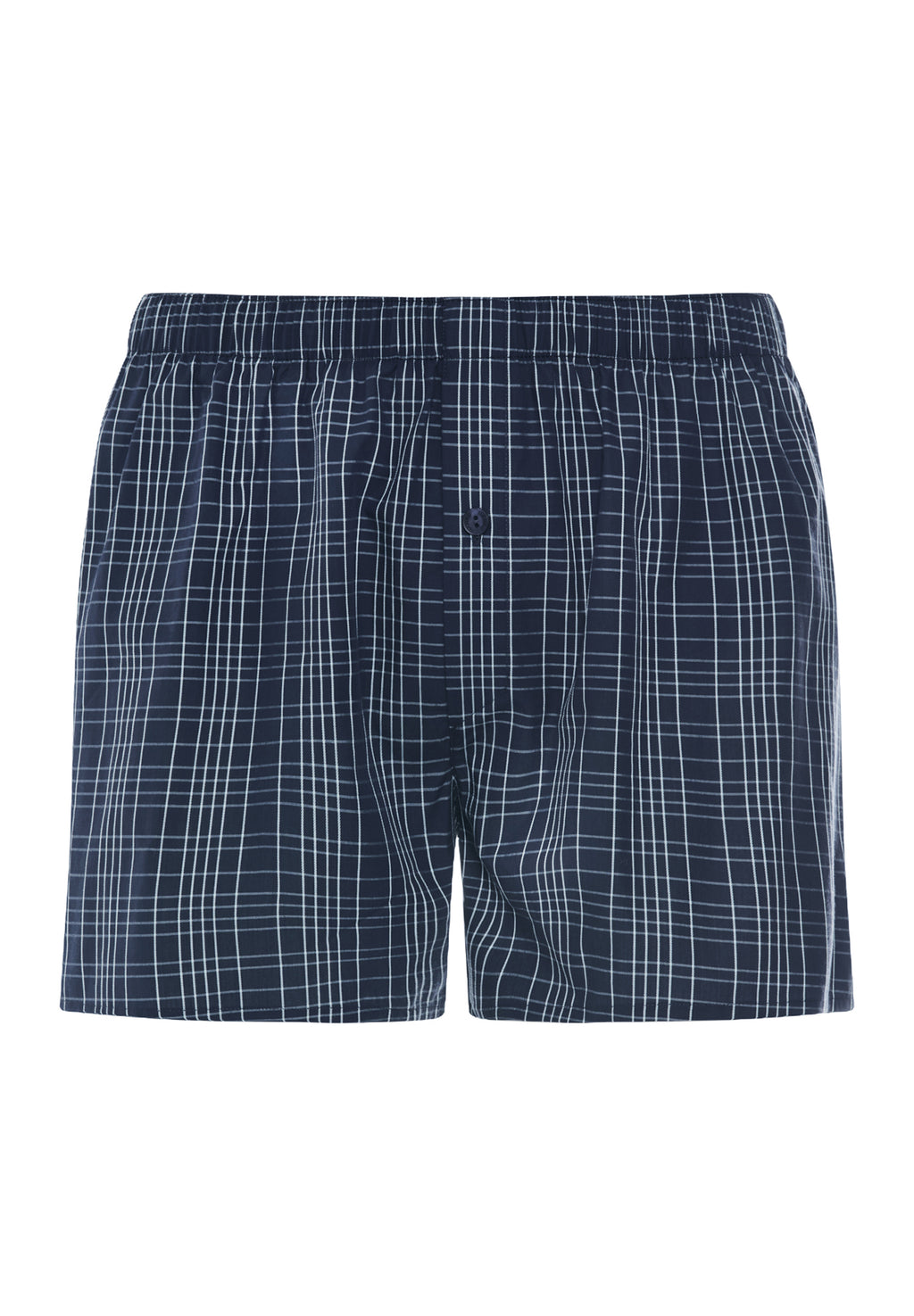 Fancy Woven Cotton Boxer | Checked Blue 74013-3131