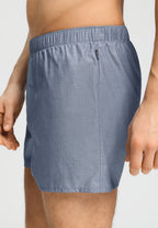 Fancy Woven Cotton Boxer | Chambray Blue 74013-3167
